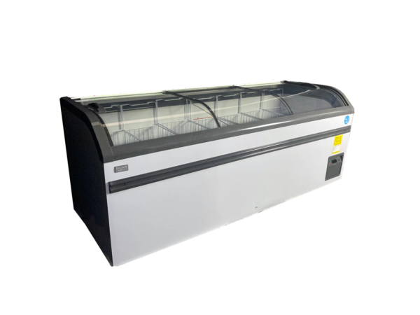 Exhibidor Congelador SWAN 2 Metros Vitrina de Máxima Visibilidad y Capacidad (Modelo SW-768)