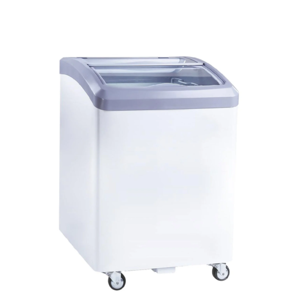 Exhibidor Congelador Compacto SWAN 109L Visibilidad Total y Diseño Eficiente (Modelo SW-165)