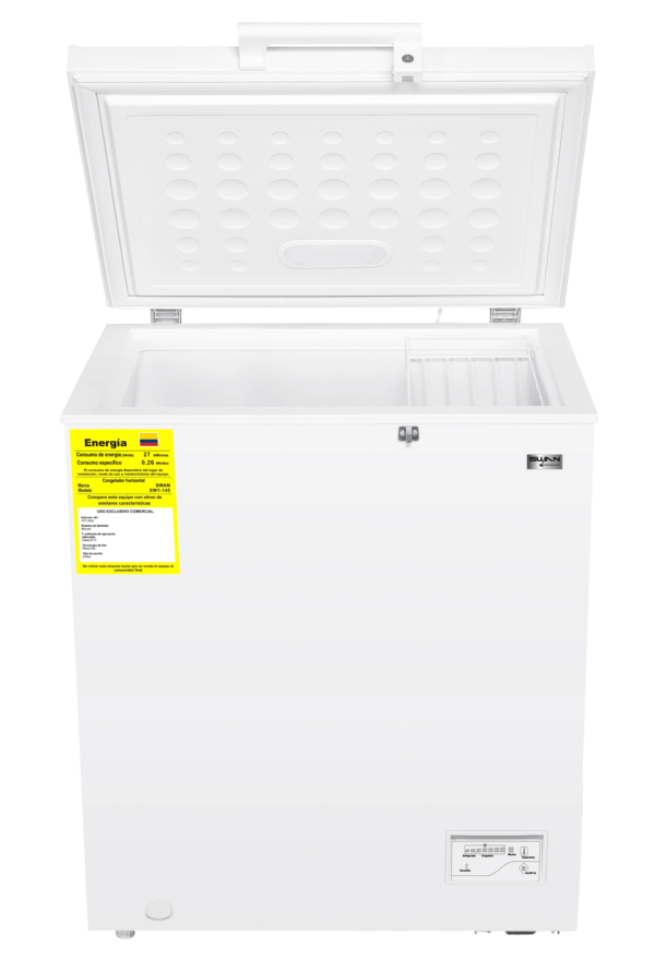 Congelador Horizontal SWAN 200L | Máxima Capacidad con Control de 10 Niveles (Modelo SW1-200)