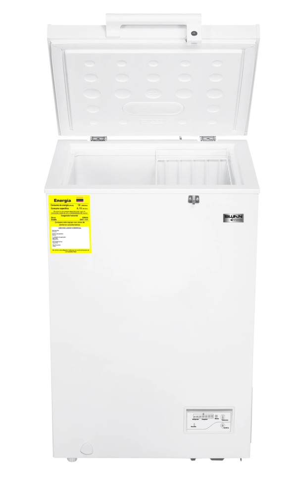 Congelador Horizontal SWAN 100L Eficiencia Compacta con Control Electrónico (Modelo SW1-101)