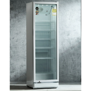 Vitrina Exhibidora Vertical SWAN SW-SC350GW Puerta de Vidrio 350 Litros